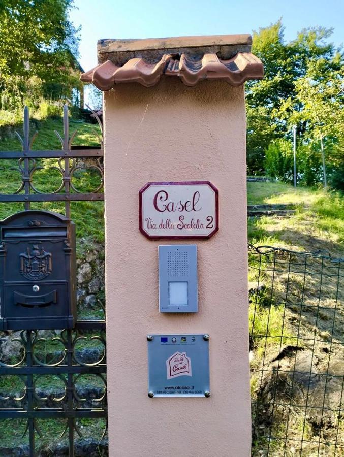 B&B Al Casel Tovena Eksteriør bilde
